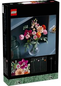 לגו בוטניקה - זר פרחים ורודים יפיפה - LEGO Pretty Pink Flower Bouquet 10342