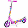 קורקינט אלומיניום New XL Graffiti גלגלי 200 מ״מ ורוד Skater