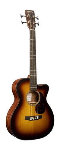 גיטרה בס אקוסטית מוגברת + נרתיק MARTIN 000CJr®E Bass,Sat,SitBurst/Sap