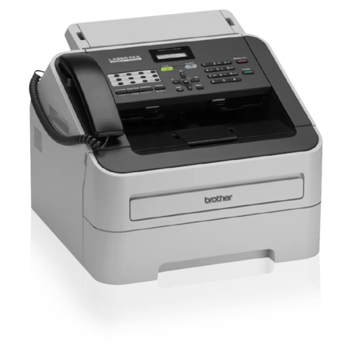 פקס לייזר שחור לבן BROTHER FAX-2840 – מבט מהצד הימני