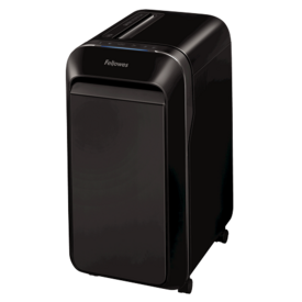 מגרסת נייר מיקרו-חיתוך Fellowes Powershred LX221 בצבע שחור – מבט מלפנים