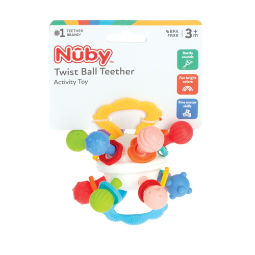 נשכן צעצוע פעילות עם רעשן Nuby