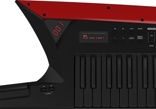 זוית נוספת Roland AX-EDGE Keytar keyboard
