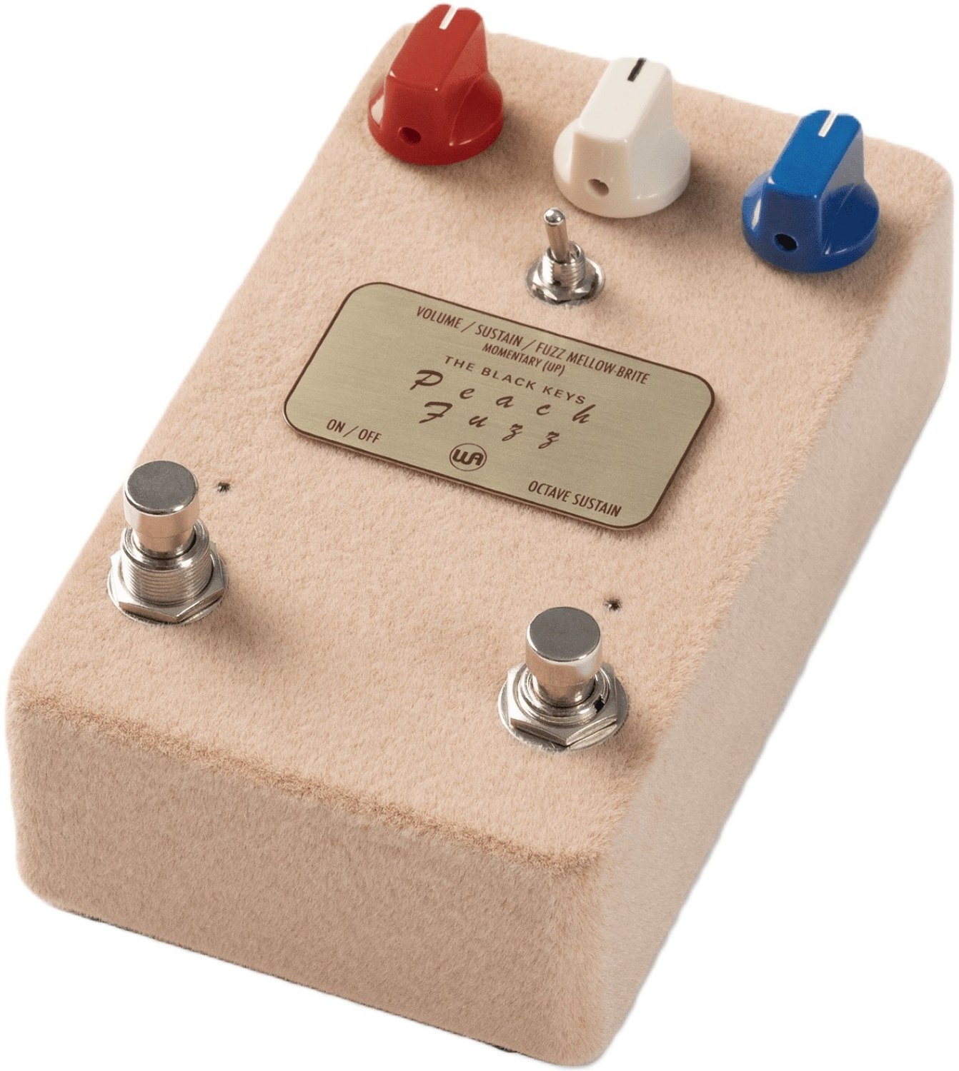 פדל פאז Warm Audio Black Keys Peach Fuzz