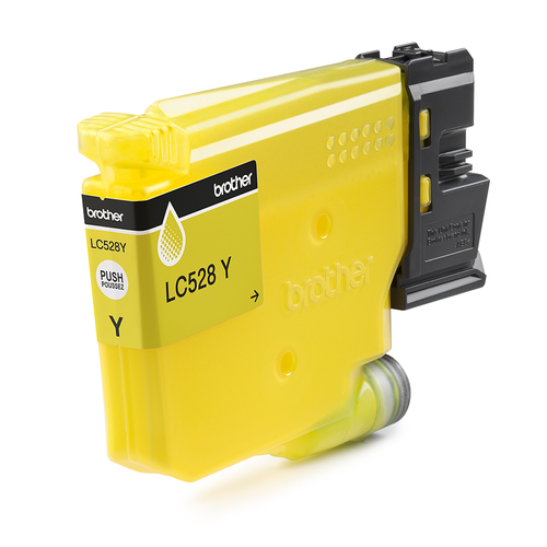  ראש דיו מקורי צהוב לכ-5000 הדפסות  brother LC-528Y  