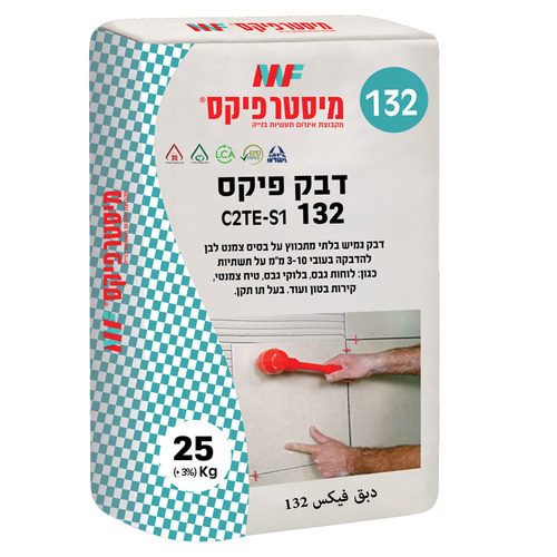 דבק קרמיקה ללוחות גבס 132