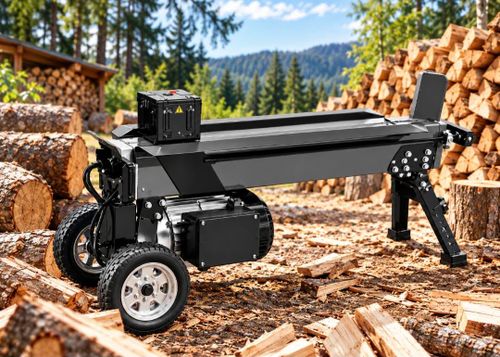 מפצל גזעים מקצועי 7 טון חשמלי 2500W KR-6970-7T KRAUSS