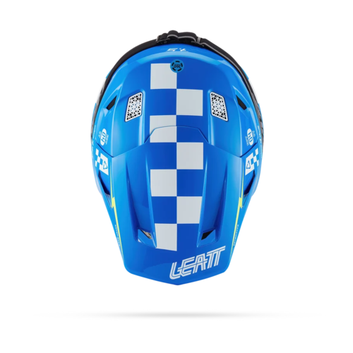 קסדת ליט 7.5 כולל משקפי אבק כח/לב- LEATT MOTO 7.5 V27