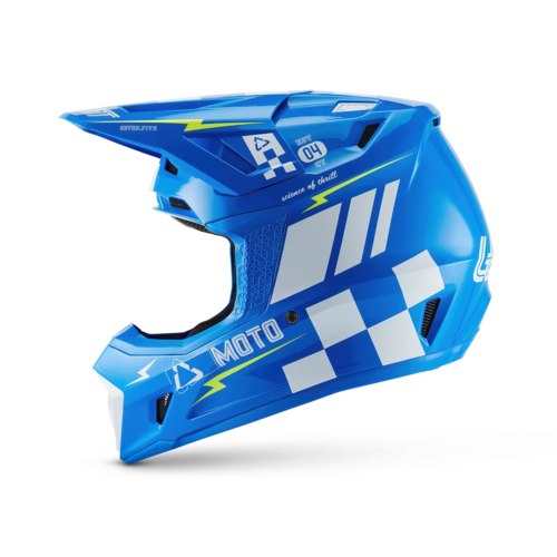 קסדת ליט 7.5 כולל משקפי אבק כח/לב- LEATT MOTO 7.5 V27