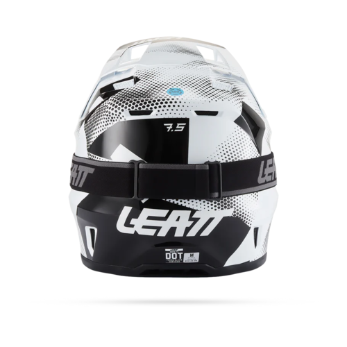 קסדת ליט 7.5 כולל משקפי אבק לב/שח- LEATT MOTO 7.5 V27