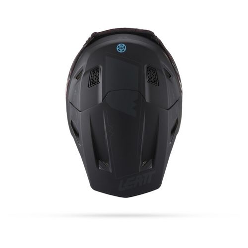קסדת ליט 7.5 כולל משקפי אבק שחור- LEATT MOTO 7.5 V27