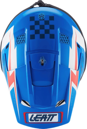 קסדת שטח + משקפי אבק ליט 2.5 כחול - LEATT MOTO 3.5 HELMET KIT 
