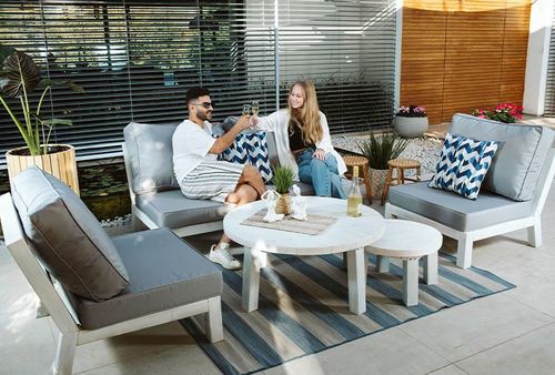פינת זולה איכותית מעץ אורן מלא – דגם קאן