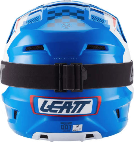 קסדת שטח + משקפי אבק ליט 2.5 כחול - LEATT MOTO 3.5 HELMET KIT 