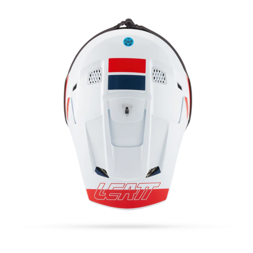 קסדת שטח + משקפי אבק ליט 2.5 לבן - LEATT MOTO 3.5 HELMET KIT 