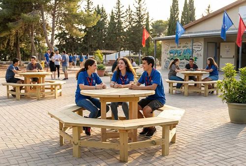שולחן קקל איכותי – דגם בודרום – תמונה 3