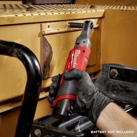 רצ'ט נטען D1/2 12V כולל שתי סוללות 2AH ומטען מבית Milwaukee מילווקי  M12 FIR12