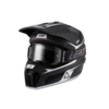 קסדת ילדים ליט שחור כולל משקפי אבק מתנה -  LEATT MOTO 3.5 JR