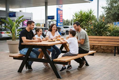 שולחן קקל איכותי – דגם אלגרבה – תמונה 2