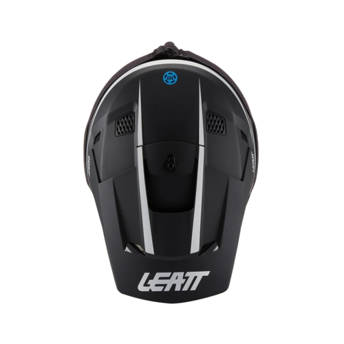 קסדת ילדים ליט שחור כולל משקפי אבק מתנה -  LEATT MOTO 3.5 JR
