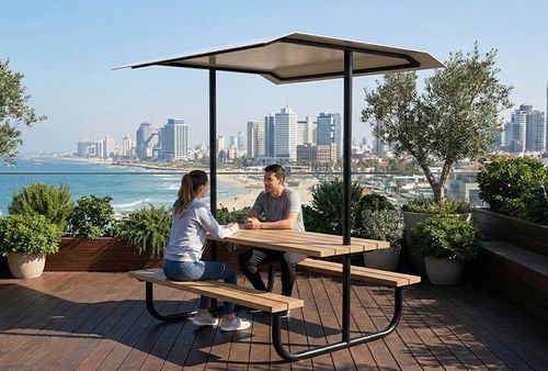 שולחן קקל איכותי – דגם בלאג'יו – תמונה 3