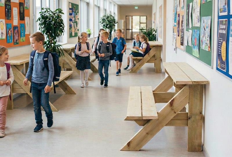 שולחן קקל איכותי – חצי שולחן לקיר, 180 ס"מ – דגם ורנה – משלוח חינם*