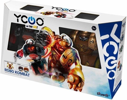 זוג רובוטים נלחמים על שלט Robo Kombat Viking Edition Silverlit