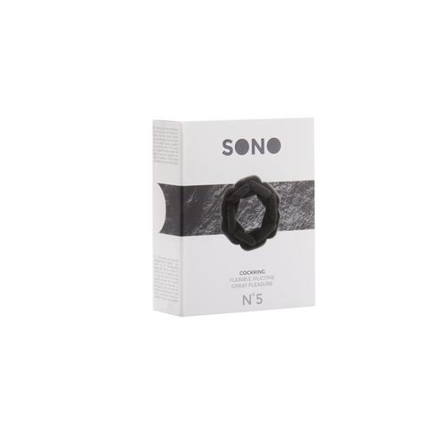 טבעת זקפה מסיליקון Shots - Sono N.5