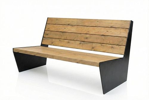 מערכת ישיבה אורבנית לאונג׳ – ספסל זוגי, 2 כורסאות ושולחן – דגם בלבואו – תמונה 3