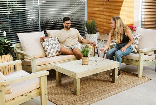 שולחן זולה מעץ אורן 100×60 ס