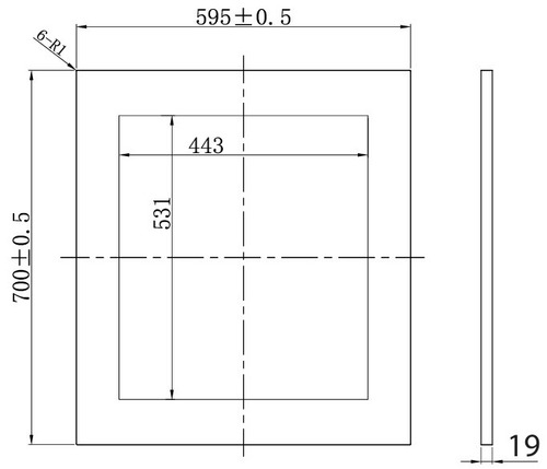 מקרר יין אינטגרלי 34 בקבוקים בראגה דגם BWCi34-140D2TPTO