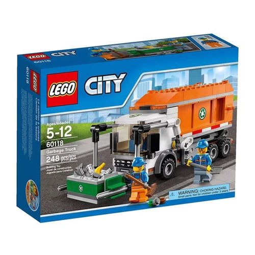 לגו סיטי משאית אשפה 60118