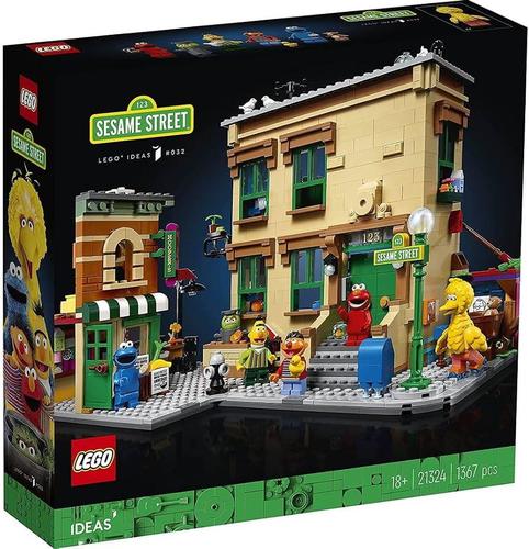 לגו רחוב סומסום LEGO 21324 123 Sesame Street