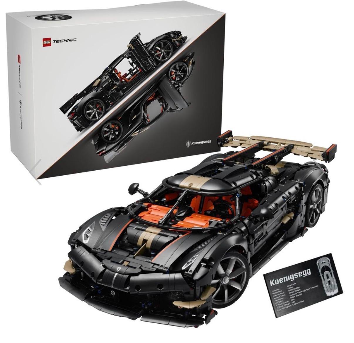 לגו קניגסג סאדיירס ספיר LEGO 42232 Koenigsegg Sadair