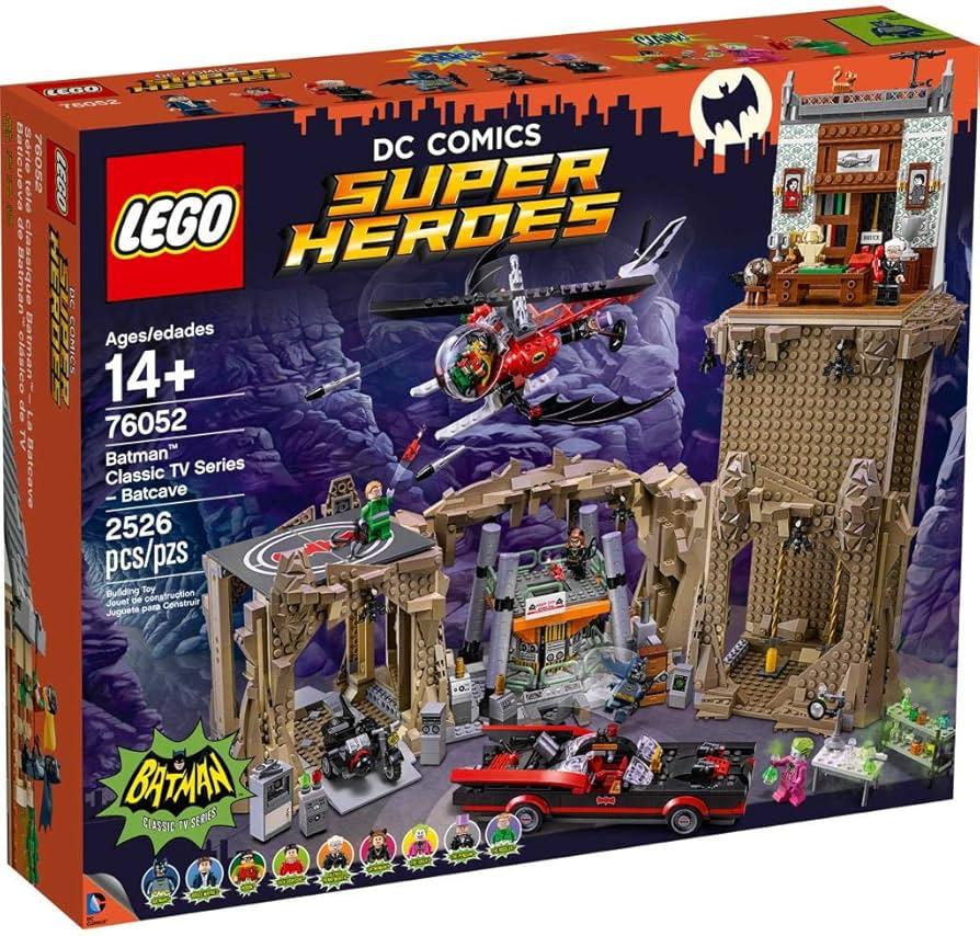 לגו באטמן: מערת העטלף LEGO 76052 Batman Classic TV Series – Batcave
