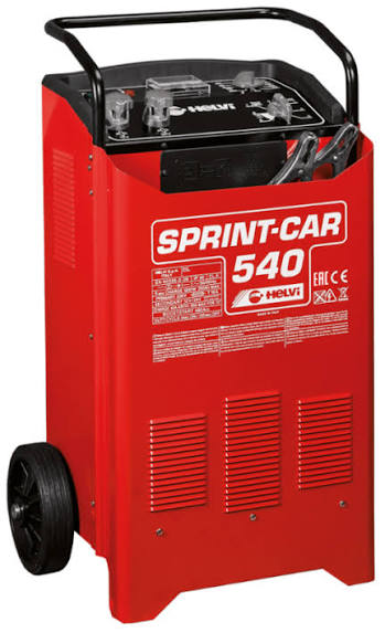 מטען מצברים / בוסטר דיגיטלי מקצועי 55A 12/24V ת.איטליה HELVI DigiCar 540