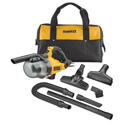 גוף שואב אבק מוט נטען 18V XR בדרגת סינון L דגם DeWALT DCV501LN