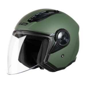 קסדת 3/4 אל אס 2 איירפלו 2 ירוק – LS2 OF616 AIRFLOW II Matt milatery green