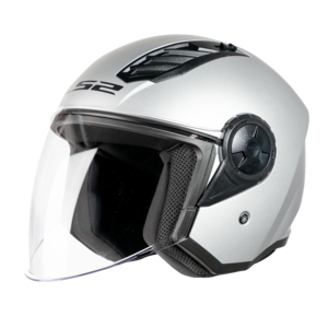 קסדת 3/4 אל אס 2 איירפלו 2 סילבר מט – LS2 OF616 AIRFLOW II Matt Silver