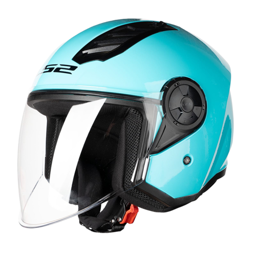 קסדת 3/4 אל אס 2 איירפלו 2 כחול טורקיז  – LS2 OF616 AIRFLOW II Turquoise