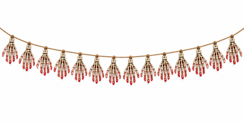 שרשרת תלייה ידיים מדממות להאלווין 
