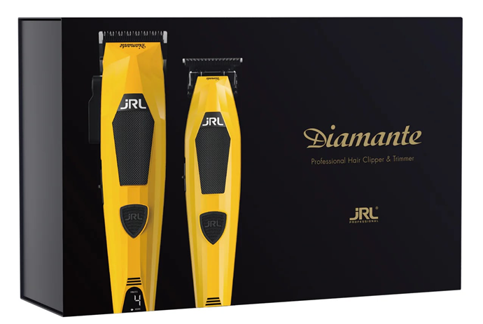 JRL Diamante Collection – סט מכונת תספורת צבע צהוב