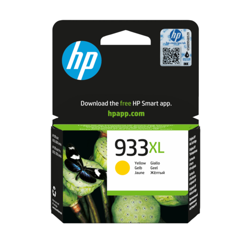 מחסנית דיו צהובה מקורית HP 933XL CN056AE – האריזה