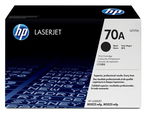טונר שחור מקורי HP Q7570A (70A) – אריזת המחסנית