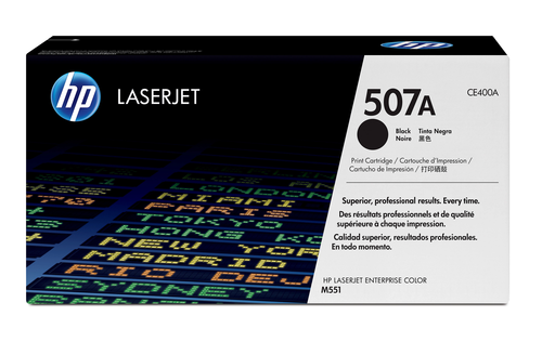 טונר שחור מקורי HP CE400A – אריזת הטונר