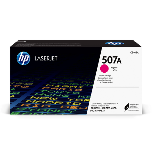 טונר מגנטה מקורי HP CE403A – אריזת הטונר