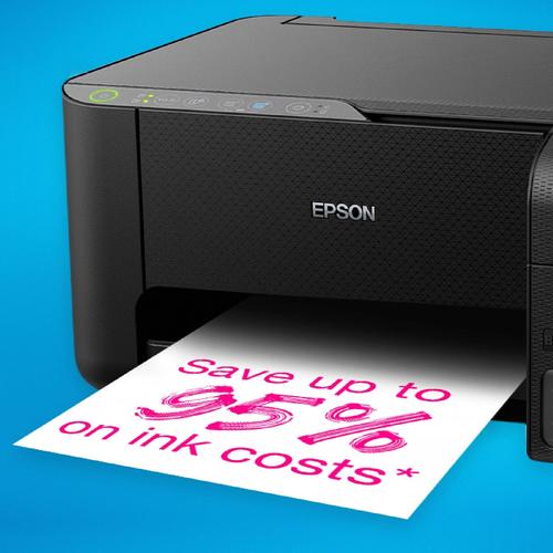 מדפסת הזרקת דיו משולבת Epson EcoTank L3250 – זווית חלופית