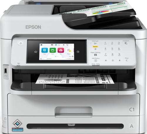 מדפסת הזרקת דיו משולבת שחור לבן Epson WorkForce Pro WF-M5899DWF – מבט מלפנים