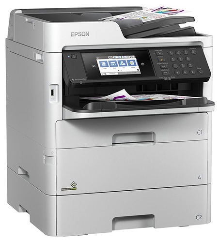 מדפסת ‏הזרקת דיו ‏משולבת Epson WorkForce Pro WF-C579RDTWF wi-fi