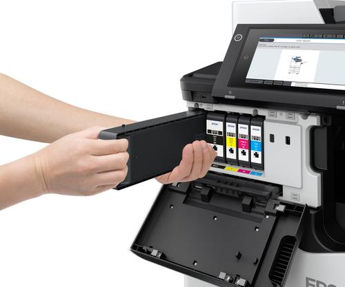 מדפסת הזרקת דיו משולבת Epson WorkForce Enterprise WF-C21000 D4TW – החלפת מיכלי הדיו